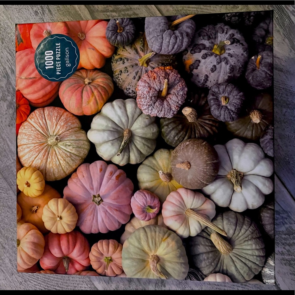 Galison Heirloom Pumpkins 1000 Piece Puzzle